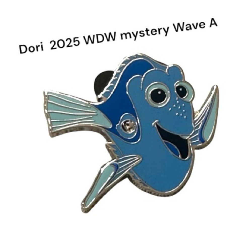 Dory 2025 WDW Hidden Disney Pin Wave A Series Hidden Mickey Pin
